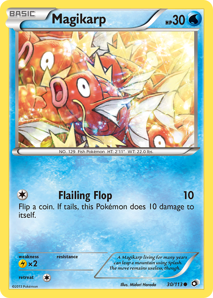 Magikarp (30/113) [Black & White: Legendary Treasures] | North Game Den