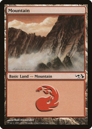 Mountain (61) [Duel Decks: Elves vs. Goblins] | North Game Den