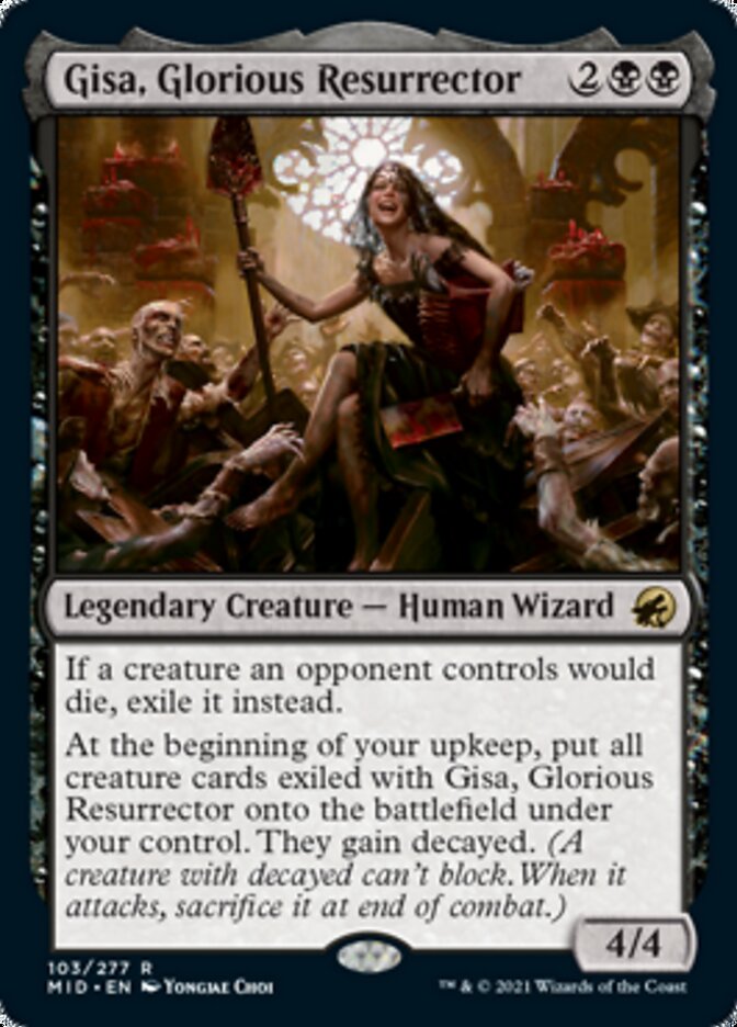 Gisa, Glorious Resurrector [Innistrad: Midnight Hunt] | North Game Den