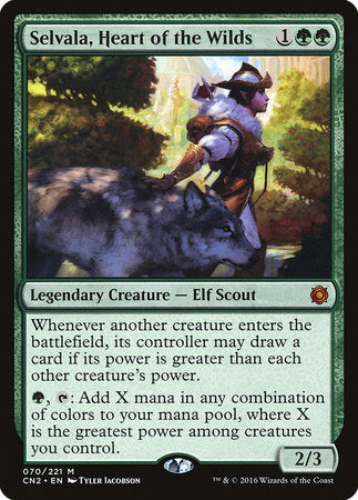 Selvala, Heart of the Wilds [Conspiracy: Take the Crown] | North Game Den