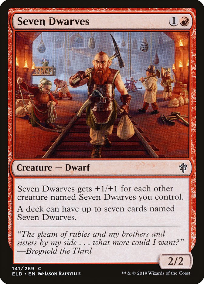 Seven Dwarves [Throne of Eldraine] | North Game Den