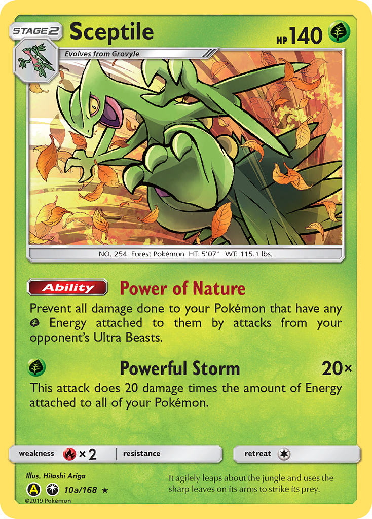 Sceptile (10a/168) [Alternate Art Promos] | North Game Den