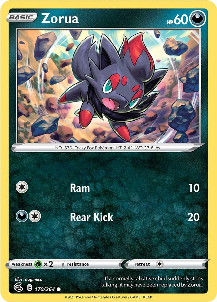 Zorua (170/264) [Sword & Shield: Fusion Strike] | North Game Den