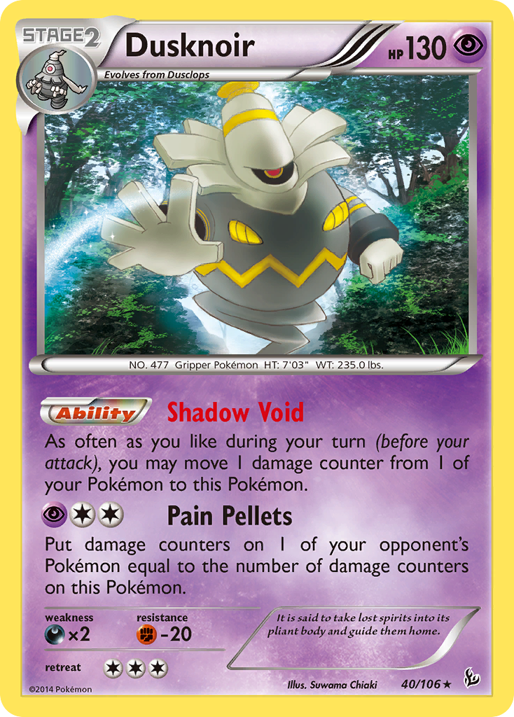 Dusknoir (40/106) [XY: Flashfire] | North Game Den