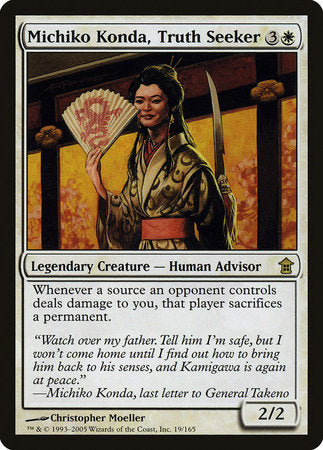 Michiko Konda, Truth Seeker [Saviors of Kamigawa] | North Game Den