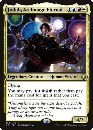 Jodah, Archmage Eternal [Dominaria Promos] | North Game Den