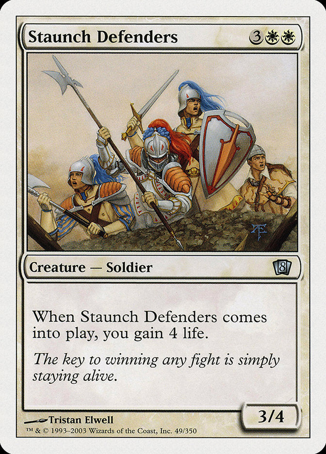 Staunch Defenders [Eighth Edition] | North Game Den
