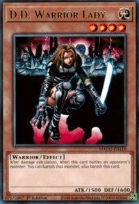 D.D. Warrior Lady [MAGO-EN110] Rare | North Game Den