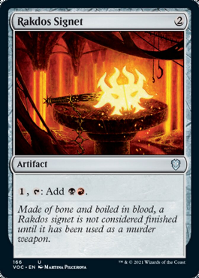 Rakdos Signet [Innistrad: Crimson Vow Commander] | North Game Den