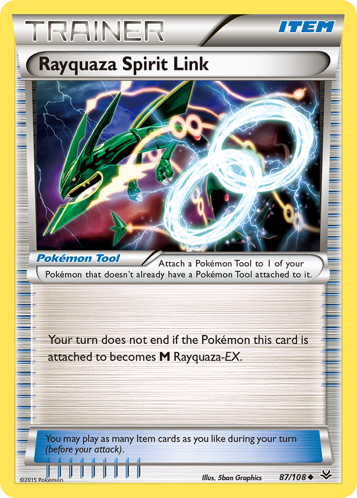 Rayquaza Spirit Link (87/108) [XY: Roaring Skies] | North Game Den