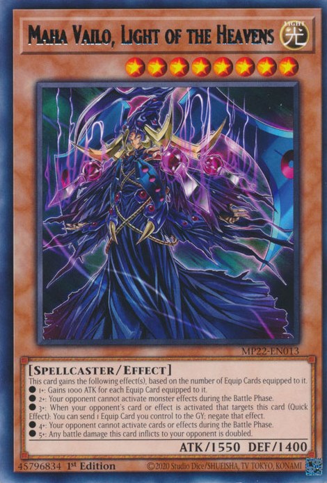 Maha Vailo, Light of the Heavens [MP22-EN013] Rare | North Game Den
