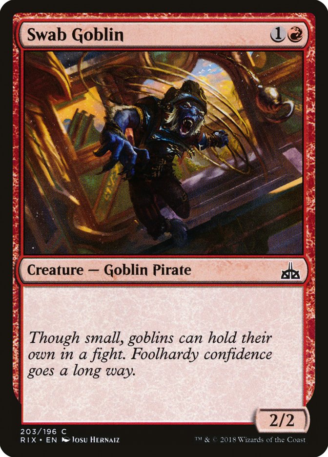 Swab Goblin [Rivals of Ixalan] | North Game Den