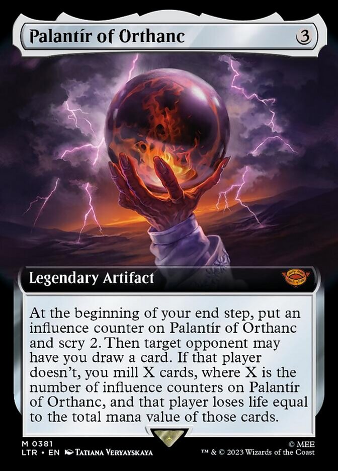 Palantir of Orthanc (Extended Art) [The Lord of the Rings: Tales of Middle-Earth] | North Game Den