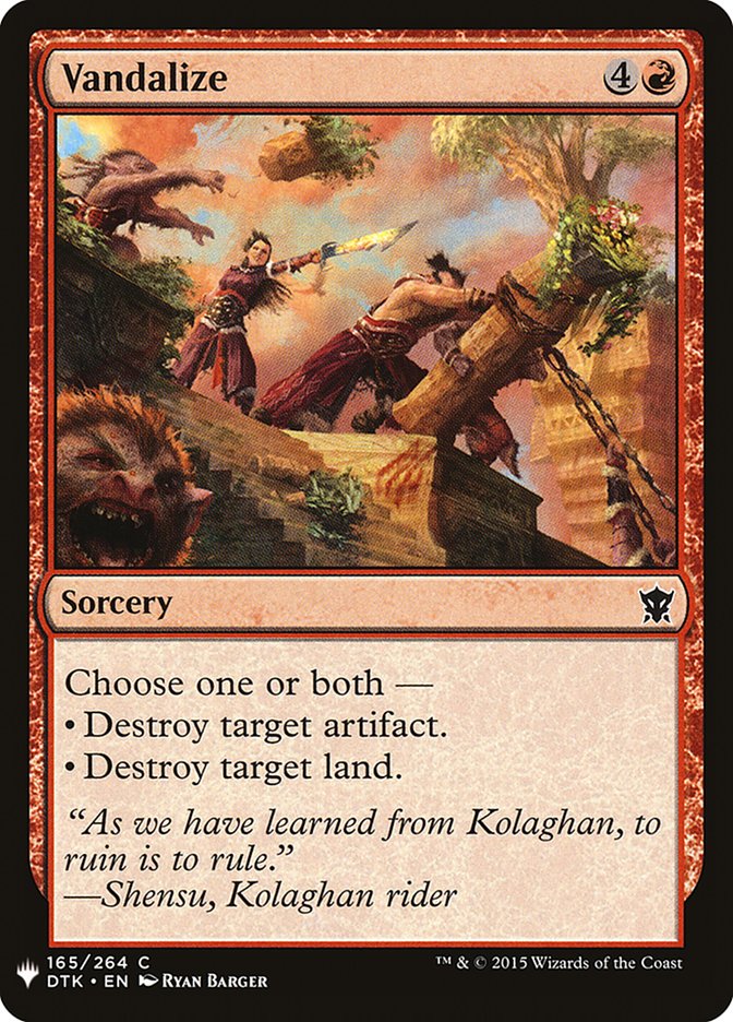 Vandalize [Mystery Booster] | North Game Den