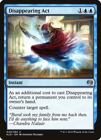 Disappearing Act [Kaladesh] | North Game Den