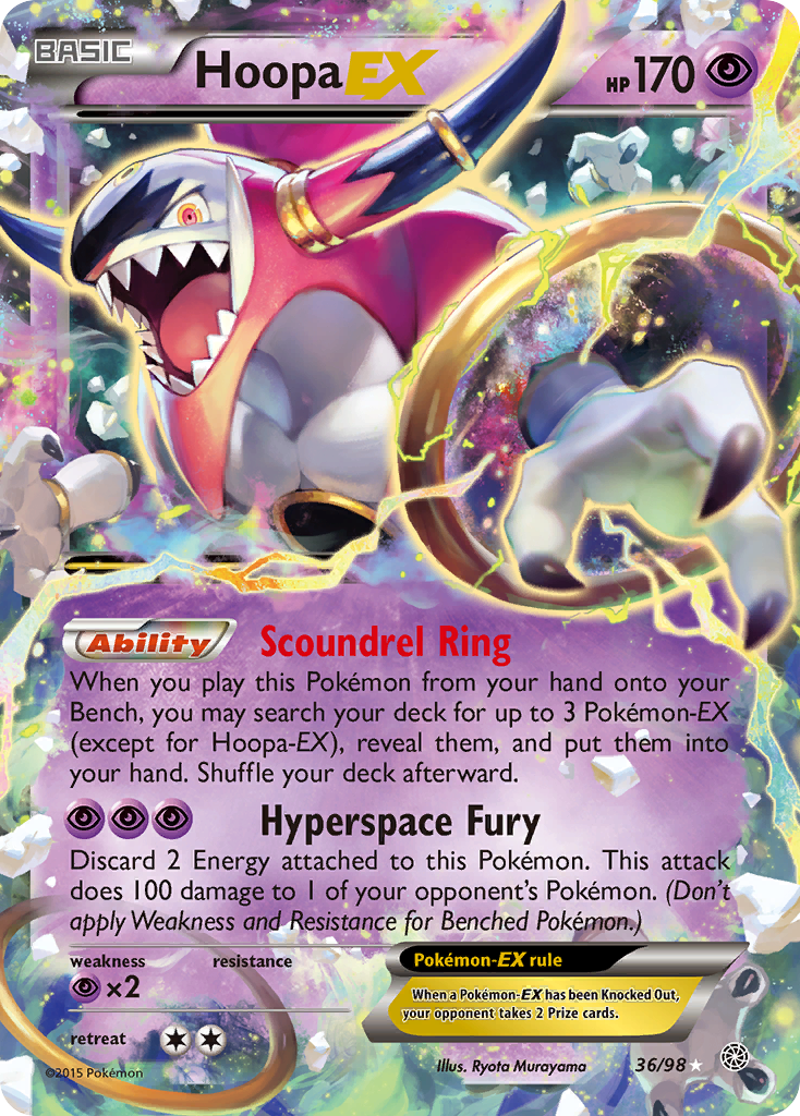 Hoopa EX (36/98) [XY: Ancient Origins] | North Game Den