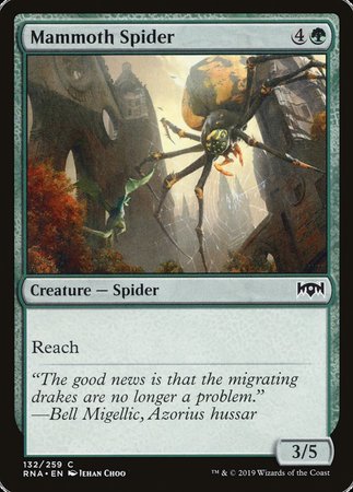 Mammoth Spider [Ravnica Allegiance] | North Game Den