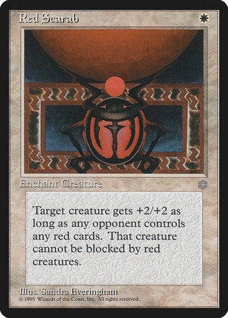 Red Scarab [Ice Age] | North Game Den