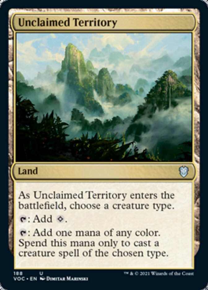 Unclaimed Territory [Innistrad: Crimson Vow Commander] | North Game Den