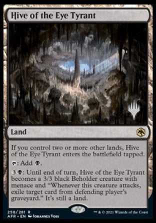 Hive of the Eye Tyrant (Promo Pack) [Dungeons & Dragons: Adventures in the Forgotten Realms Promos] | North Game Den