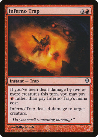 Inferno Trap [Zendikar] | North Game Den
