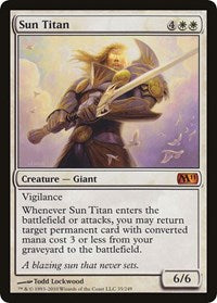 Sun Titan (M11) [Oversize Cards] | North Game Den