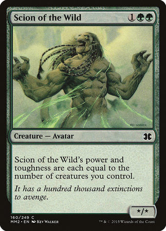 Scion of the Wild [Modern Masters 2015] | North Game Den