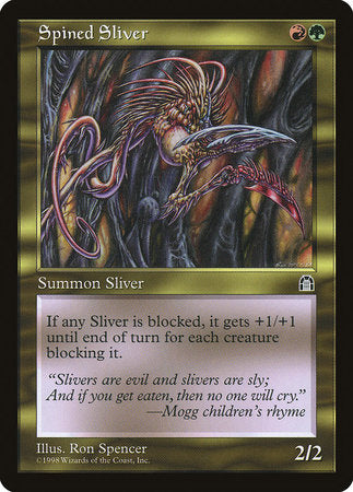 Spined Sliver [Stronghold] | North Game Den