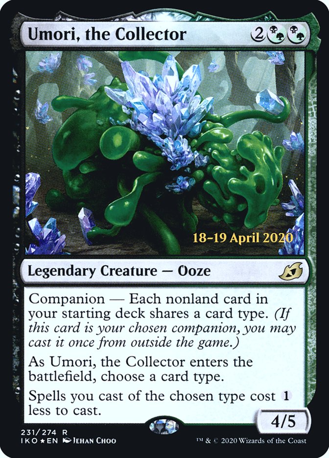 Umori, the Collector  [Ikoria: Lair of Behemoths Prerelease Promos] | North Game Den