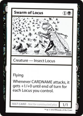 Swarm of Locus (2021 Edition) [Mystery Booster Playtest Cards] | North Game Den