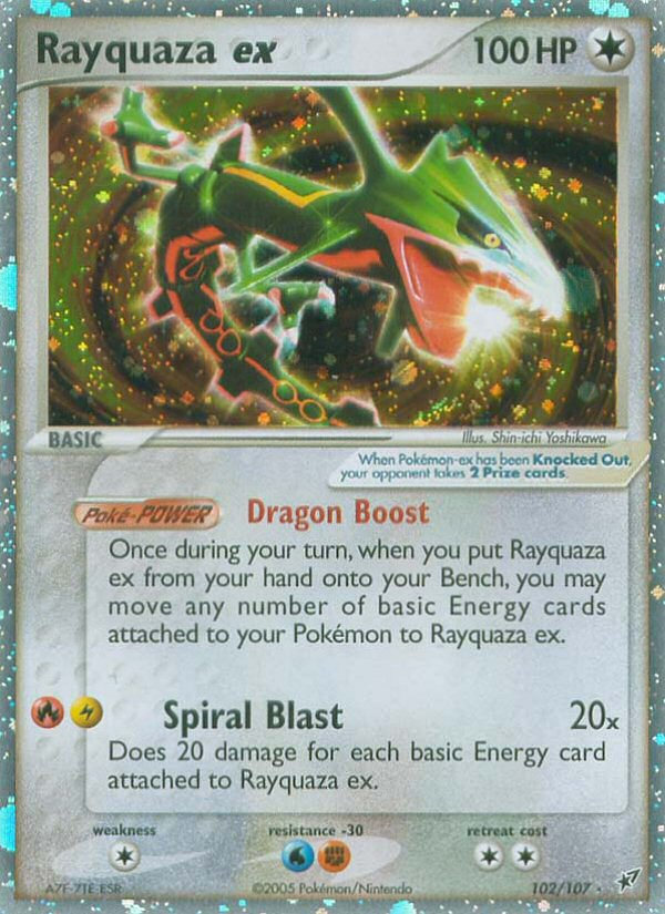 Rayquaza ex (102/107) [EX: Deoxys] | North Game Den