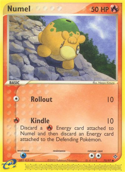 Numel (70/97) [EX: Dragon] | North Game Den