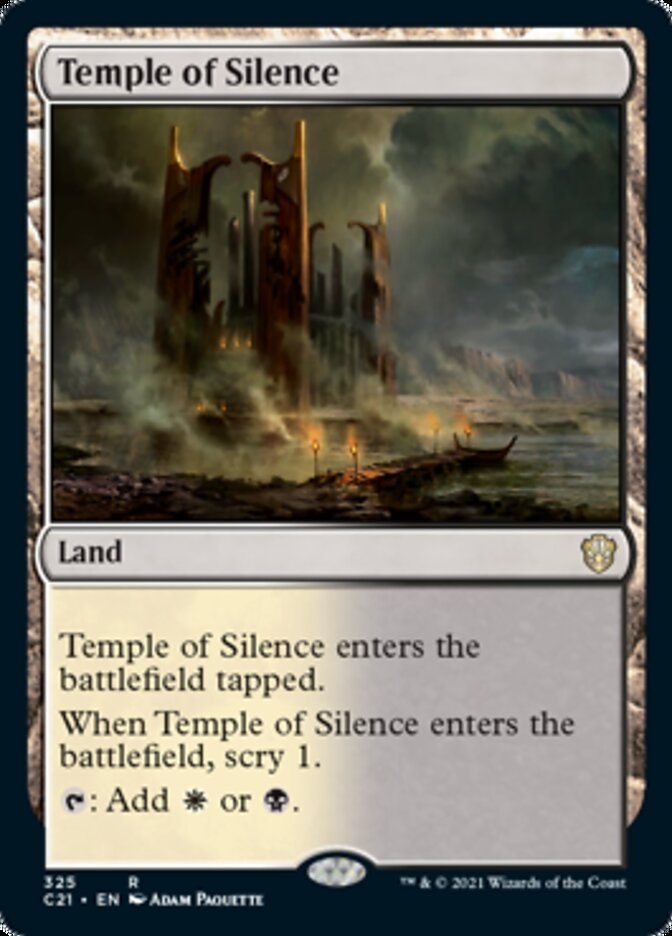 Temple of Silence [Commander 2021] | North Game Den