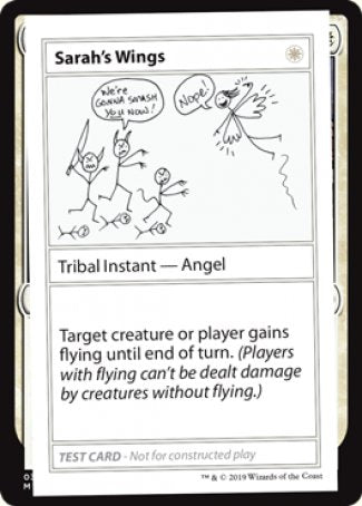 Sarah's Wings (2021 Edition) [Mystery Booster Playtest Cards] | North Game Den