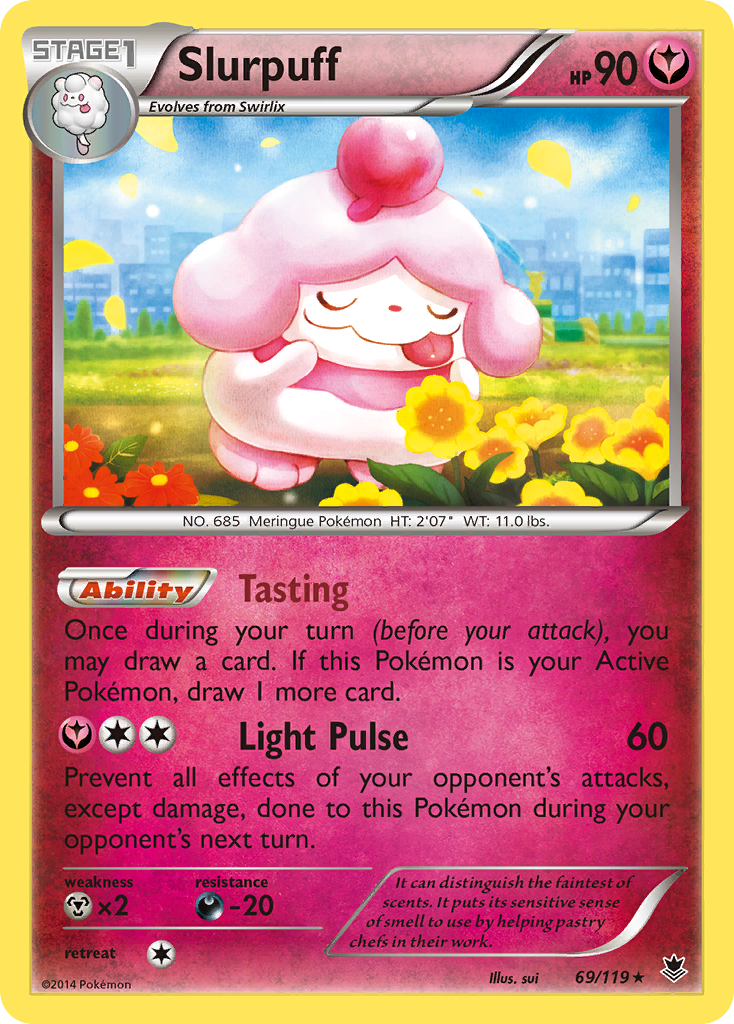 Slurpuff (69/119) [XY: Phantom Forces] | North Game Den