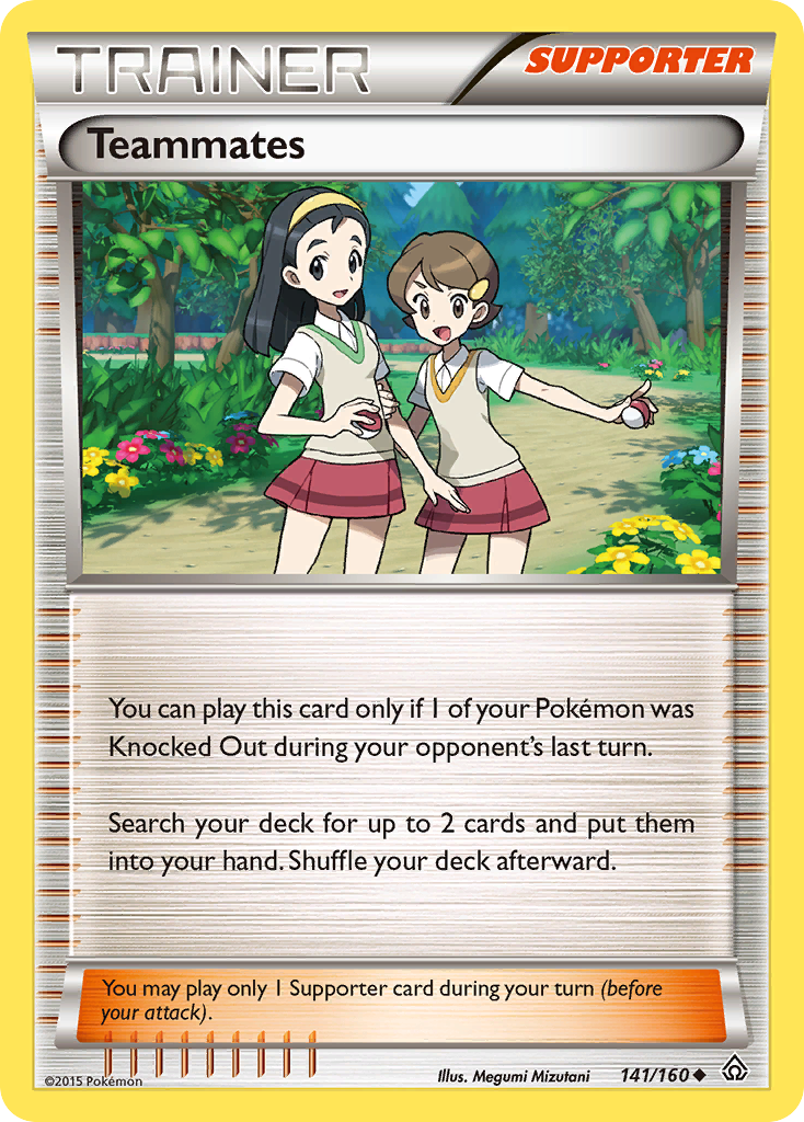 Teammates (141/160) [XY: Primal Clash] | North Game Den