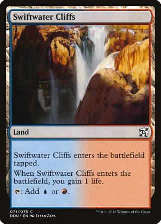 Swiftwater Cliffs [Duel Decks: Elves vs. Inventors] | North Game Den