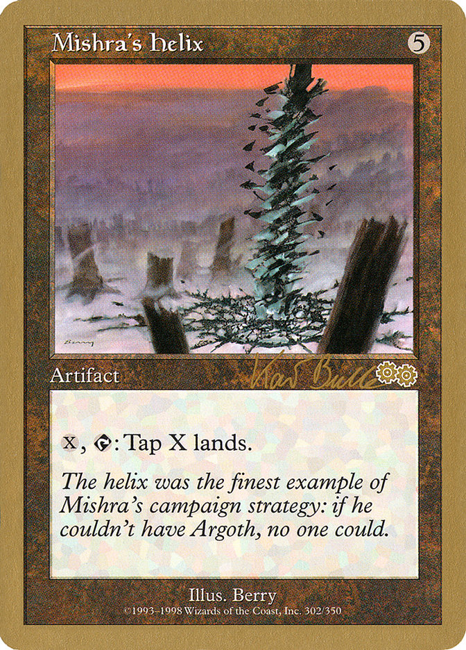 Mishra's Helix (Kai Budde) [World Championship Decks 1999] | North Game Den