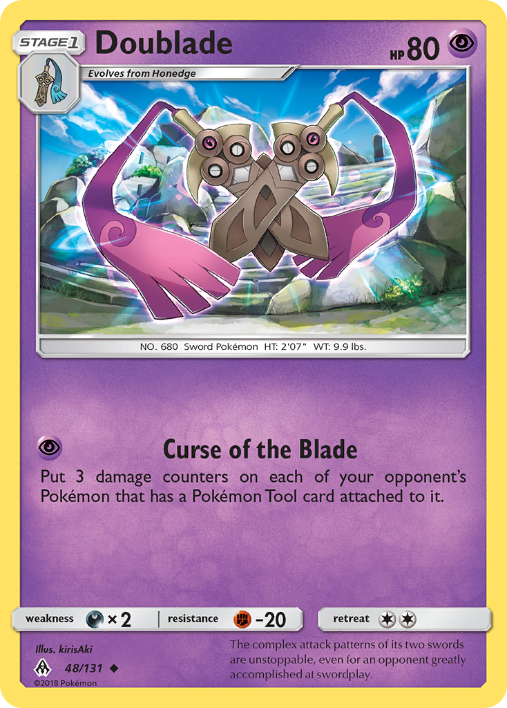 Doublade (48/131) [Sun & Moon: Forbidden Light] | North Game Den