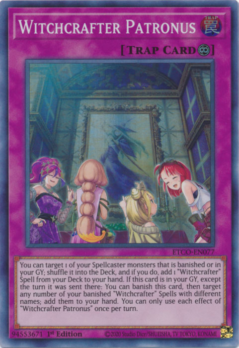 Witchcrafter Patronus [ETCO-EN077] Super Rare | North Game Den