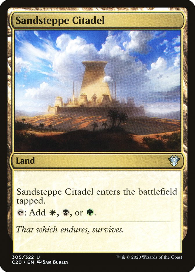 Sandsteppe Citadel [Commander 2020] | North Game Den