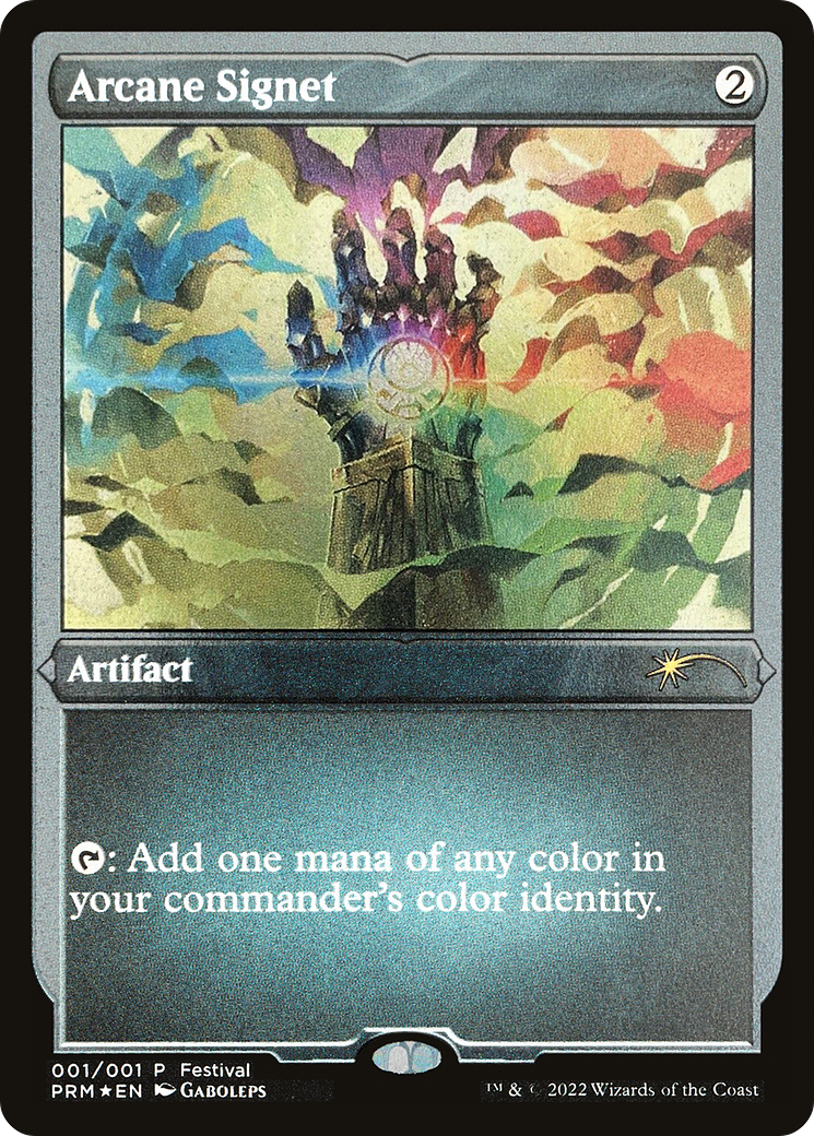 Arcane Signet (Foil Etched) [30th Anniversary Promos] | North Game Den