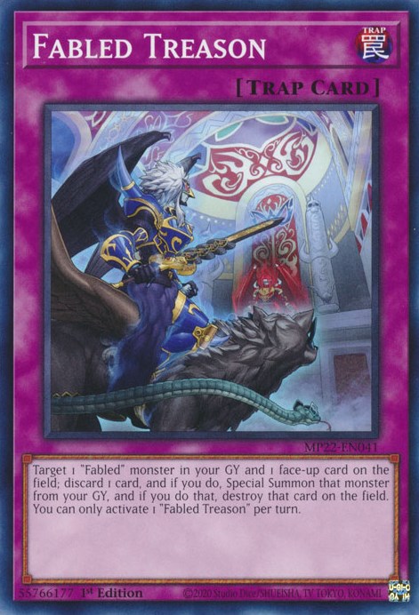 Fabled Treason [MP22-EN041] Common | North Game Den