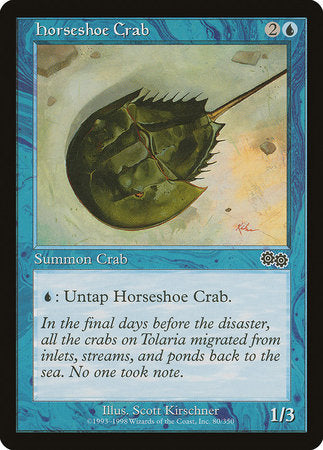 Horseshoe Crab [Urza's Saga] | North Game Den