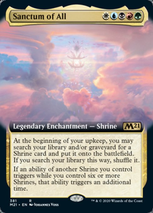 Sanctum of All (Extended Art) [Core Set 2021] | North Game Den