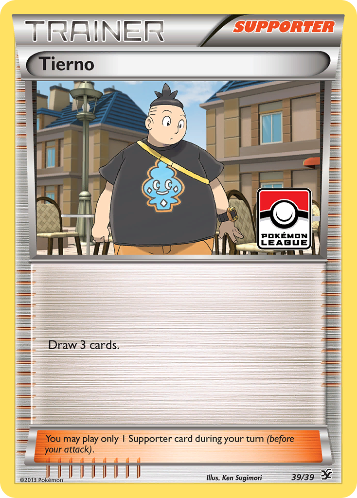 Tierno (39/39) [XY: Kalos Starter Set] | North Game Den