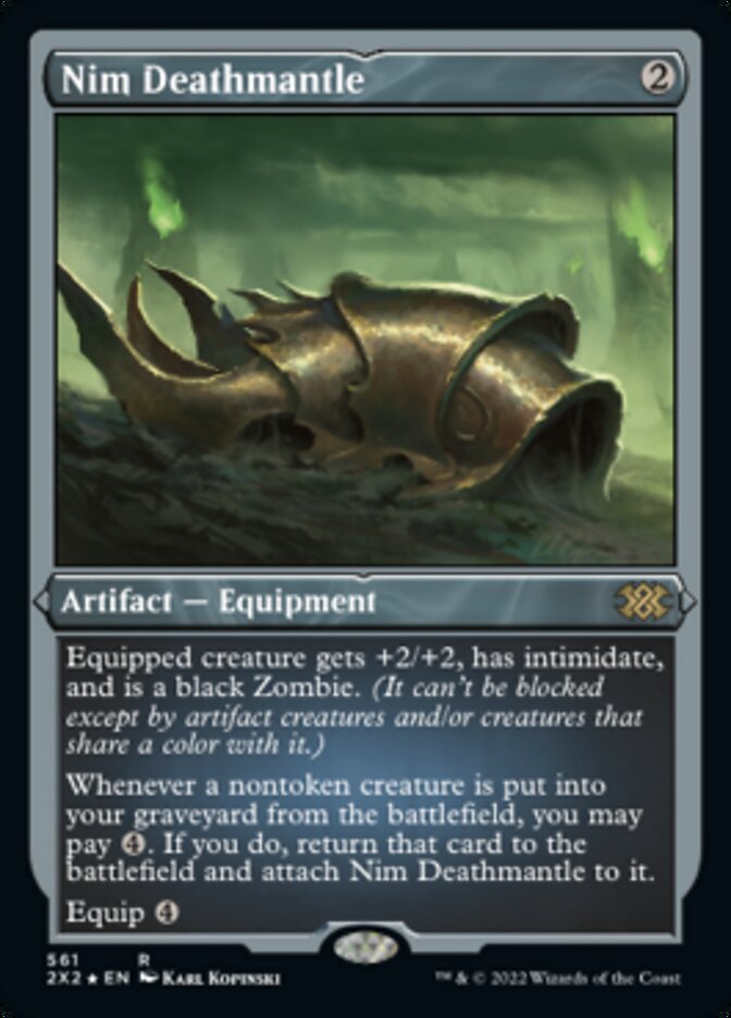 Nim Deathmantle (Foil Etched) [Double Masters 2022] | North Game Den