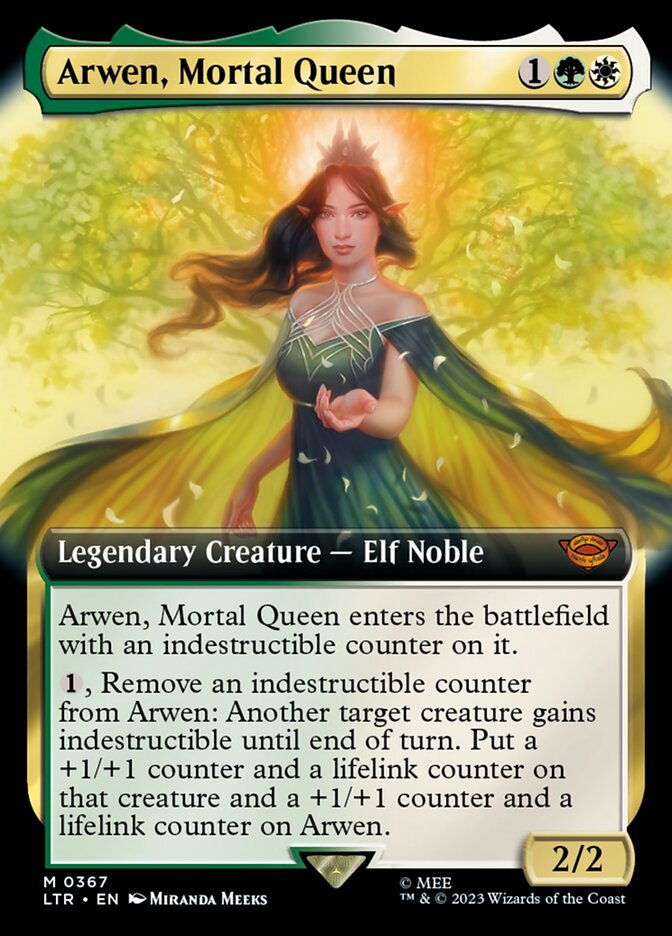 Arwen, Mortal Queen (Extended Art) [The Lord of the Rings: Tales of Middle-Earth] | North Game Den