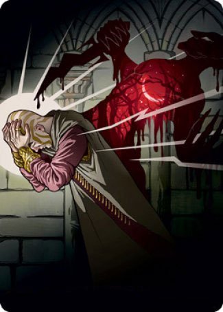 Agonizing Remorse Art Card [Strixhaven: School of Mages Art Series] | North Game Den