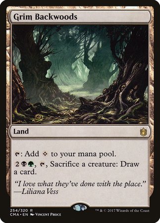 Grim Backwoods [Commander Anthology] | North Game Den